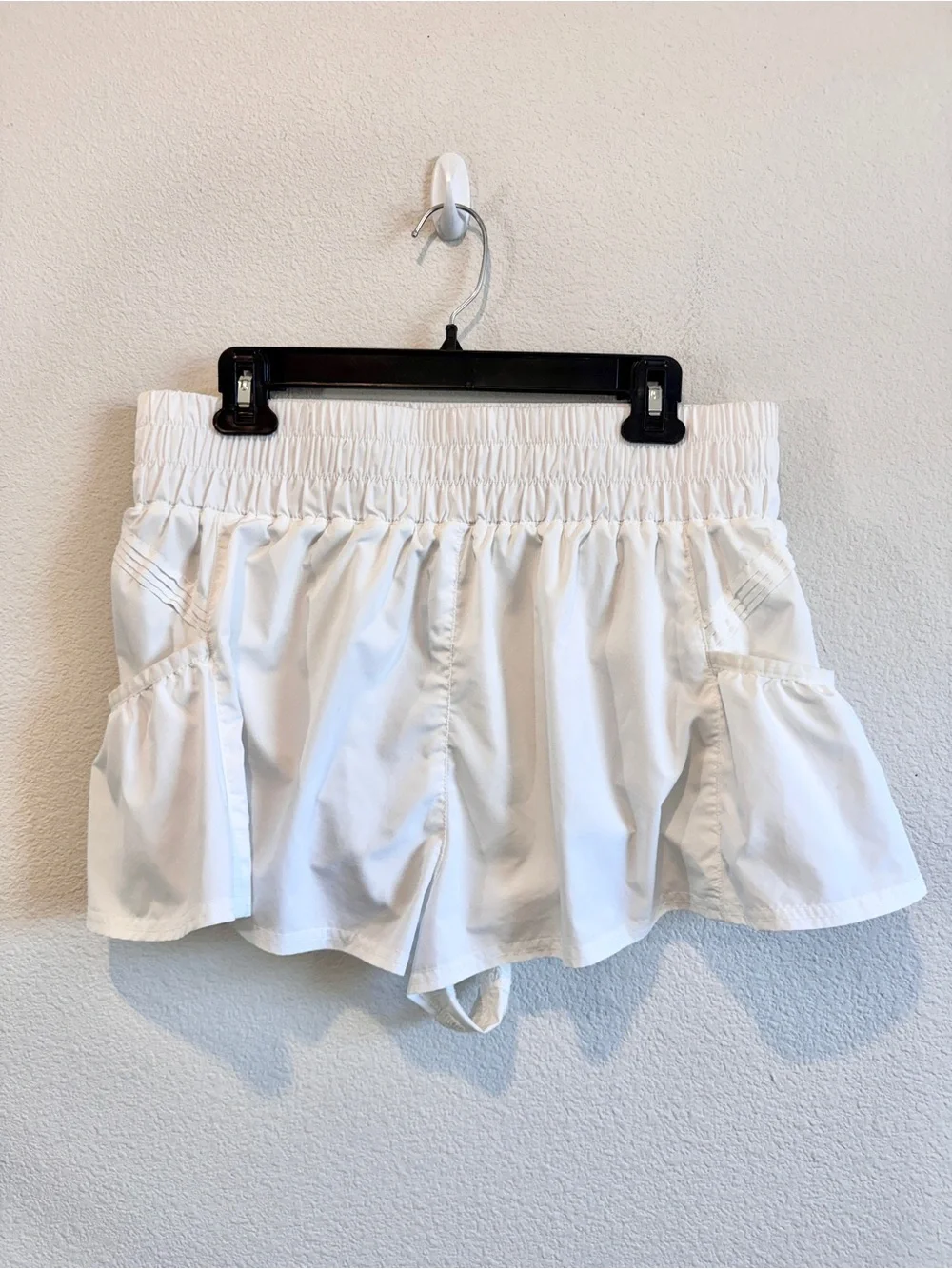 Free People Get Your Flirt On Skort White Tenniscore Athleisure Pocket L G87 - Picture 6 of 9